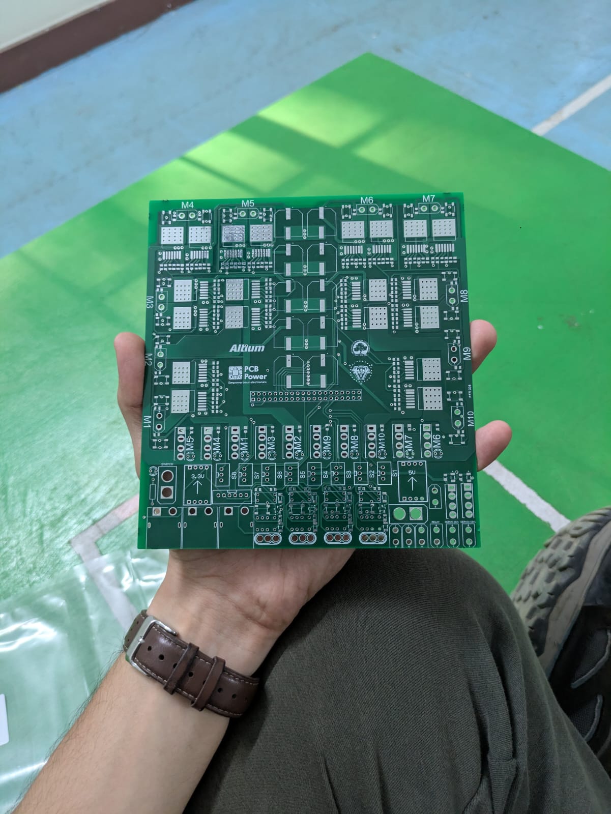 Assembled Actuator PCB